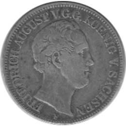 Altdeutschland Sachsen Friedrich August 1860