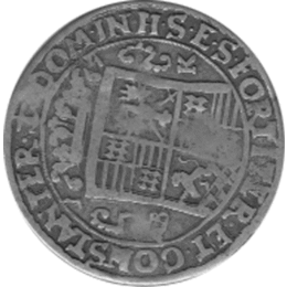 Altdeutschland Sachsen Iohann Georg 1/3 Taler 1664