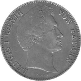 Bayern König Ludwig I 1/2 Gulden 1839