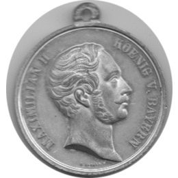 Altdeutschland Bayern Medaille Maximilian II 1858