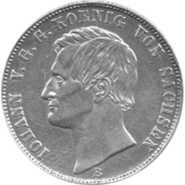 Altdeutschland Sachsen Vereinstaler 1876