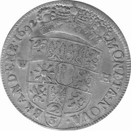 Brandenburg Preußen 2/3 Taler 1692 Friedrich III