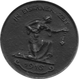 Gold gab ich zur Wehr Eisen nahm ich zur Ehr 1916