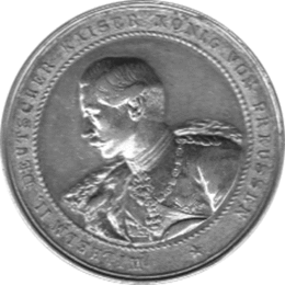 Preussen Wilhelm II Taler Medaille 