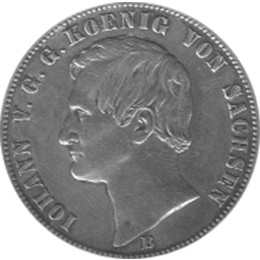 Altdeutschland Sachsen Vereinstaler 1864
