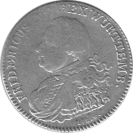 Altdeutschland Württemberg 20 Kreuzer Friedrich 1808