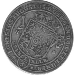 Ausbeute 1/3 Taler 1690 HB Braunschweig Calenberg Hannover Ernst August