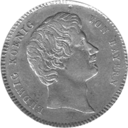 Altdeutschland Bayern Ludwig Krontaler 1828