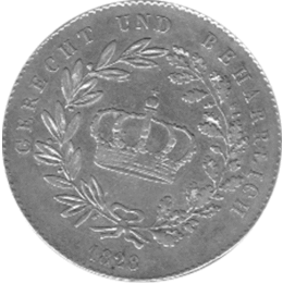 Altdeutschland Bayern Ludwig Krontaler 1828