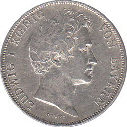 Bayern König Ludwig I 1 Gulden 1842