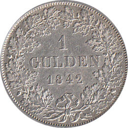 Bayern König Ludwig I 1 Gulden 1842
