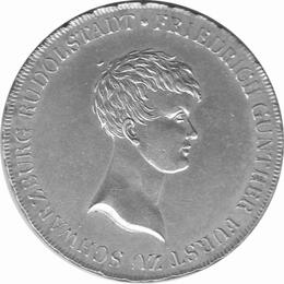 Altdeutschland Schwarzburg Rudolstadt Friedrich Günther 1812