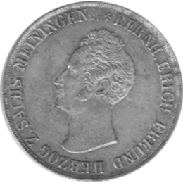 Sachsen Meiningen Herzog Bernhard II Erich Freund 1836 Saalfeld 