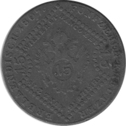 Österreich Habsburg 15 Kreuzer 1807