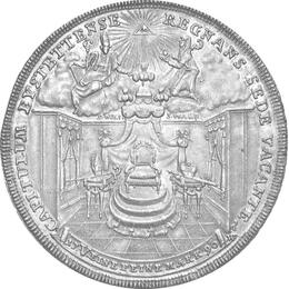 Altdeutschland 2 Taler Nürnberg Sedisvacanz 1790 