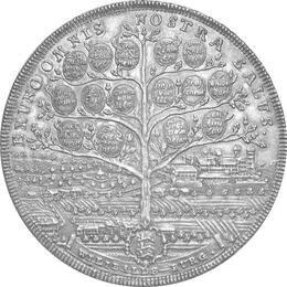 Altdeutschland 2 Taler Nürnberg Sedisvacanz 1790 