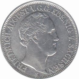 Sachsen 1848 Albertinische Linie Friedrich August II