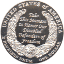 1 Dollar USA 2010 Veterans