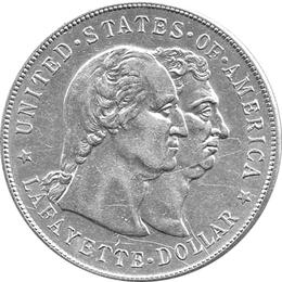 USA 1 Dollar 1900 Lafayette Gedenkmünze