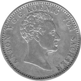 Sachsen Albertinische Linie Anton Taler 1828