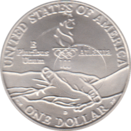 USA, 1 Dollar 1995, Radfahren
