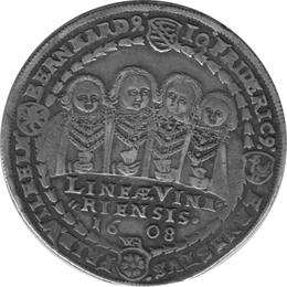 Altdeutschland Sachsen Weimar Taler 1608