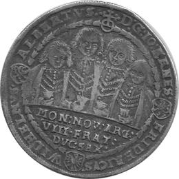 Altdeutschland Sachsen Weimar Taler 1608