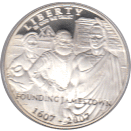 1 Dollar USA 2007 Jamestown