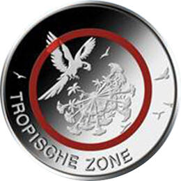 5 Euro Gedenkmünze ST 2017 Tropische Zone