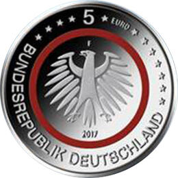 5 Euro Gedenkmünze ST 2017 Tropische Zone