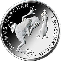 20 Euro Silber Gedenkmünze PP 2018 Froschkönig