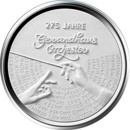 20 Euro Silber Gedenkmünze PP 2018 Gewandhausorchester