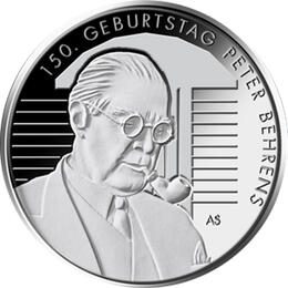 20 Euro Silber Gedenkmünze PP 2018 Peter Behrens