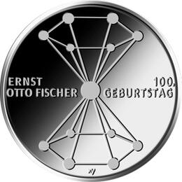 20 Euro Silber Gedenkmünze PP 2018 Ernst Otto Fischer
