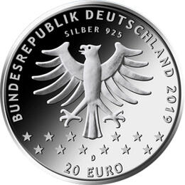 20 Euro Silber Gedenkmünze PP 2019 Frauenwahlrecht