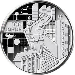 20 Euro Silber Gedenkmünze PP 2019 Bauhaus