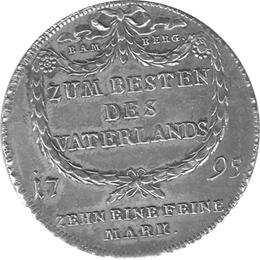 Altdeutschland Bamberg  Franz Ludwig Erthal 1795 