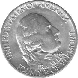 Halve Dollar 1927 Vermont Silber Dollar