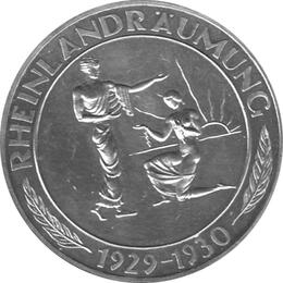 Deutsches Reich Stresemann Rheinlandräumung 1930