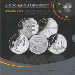 20 Euro Sammlermünzen 2018