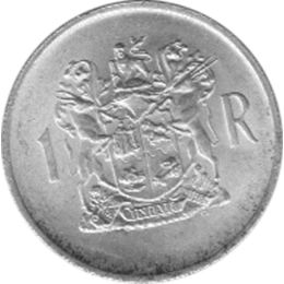 Südafrika 1 Rand President Dönges