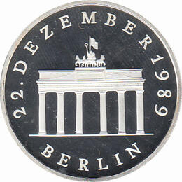 DDR Brandenburger Tor 20 Mark PP 1990