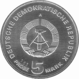DDR Probe Fahnenschwenker 40 Jahre Befreiung 1985