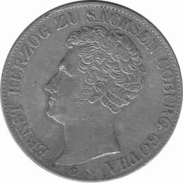 Coburg Gotha Sachsen Ernst Herzog I 1842