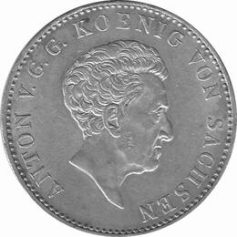 Sachsen Albertinische Linie Anton Taler 1835