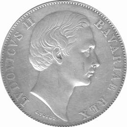 Bayern Ludwig II Patrona Bavariae 1870