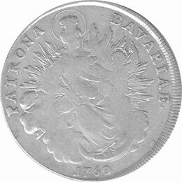 Bayern Madonnentaler 1760