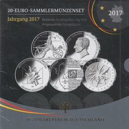 20 Euro Sammlermünzen 2017