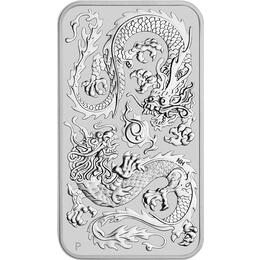 Drache Rectangle Silberbarren 2020