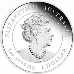 Lunar III Silbermünze Australien Ochse 1 Unze 2021